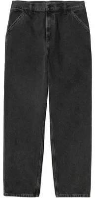 Produktbild von CARHARTT WIP Single Knee Work De Hose – schwarz – 33/32
