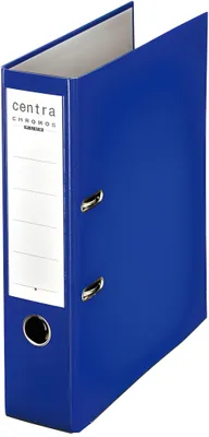 Produktbild von CENTRA Ordner PP Chromos A4 80 mm blau