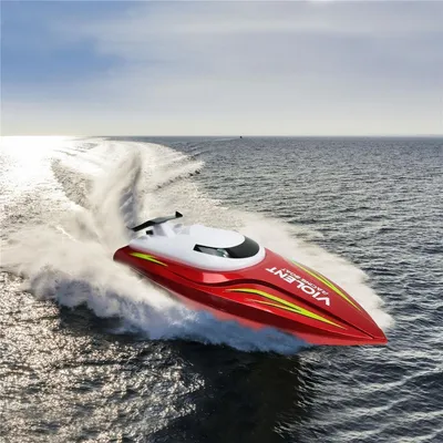 Produktbild von Efaso 757-5002 RC Rennboot ROT Racing Boot NQD ferngesteuert RTR