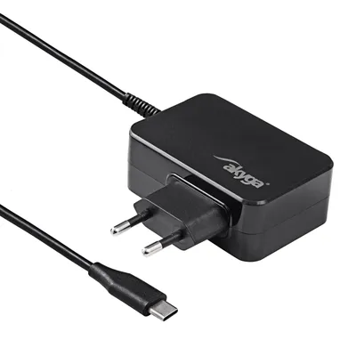 Produktbild von USB-C Power Delivery GaN Schnell Ladegerät Akyga AK-ND-82 Laptop PD 5 - 20V 90W