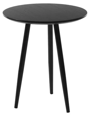 Produktbild von home24 Beistelltisch - Eiche Nachbildung Schwarz / Schwarz