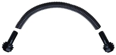 Produktbild von Regentonnen Verbindungsset 1" Außengewinde mit Mutter & Dichtung x 1" Schlauchanschluss inkl. 1" (Ø25mm) Spiralschlauch Länge ca. 1m