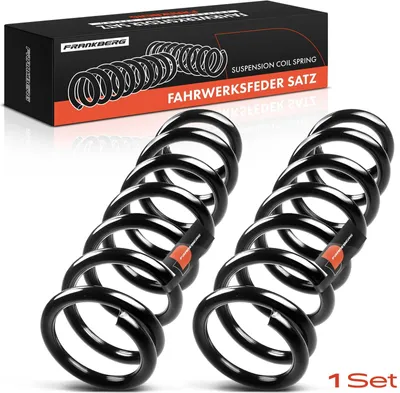 Image de Frankberg 2x Ressort de Suspension Essieu Arrière pour Citroën C-Crosser Peugeot 4007 Mitsubishi