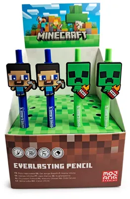 Produktbild von Puckator Minecraft Bleistift   Kinder  One Size