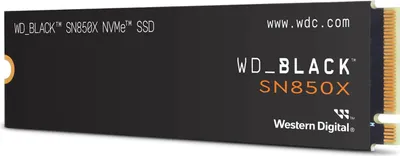 Produktbild von WD Black SN850X PCIe SSD Gen 4 Gaming 2 TB