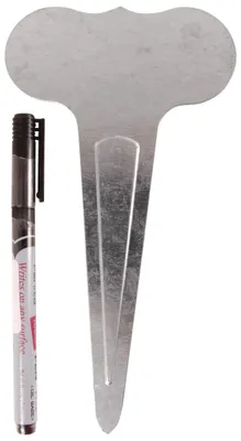 Produktbild von Esschert Design 6 Pflanzenstäbe + Stift wasserfest; GT20