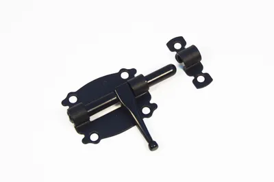 Produktbild von Möbelriegel Türriegel Torriegel Schubriegel Torschieber Bolzenriegel Schwarz,