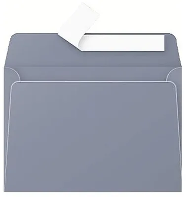 Produktbild von Briefumschlag Pollen C6 120g VE=10x20 Stück Haftklebung koalagrau