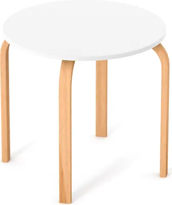 Immagine prodotto di Tavolo in legno per bambini Veres Monaco bianco natura