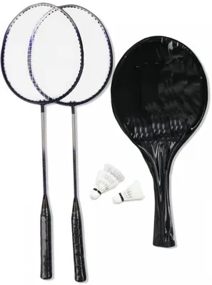 Productafbeelding van Badmintonset Sedco Viktor 3555 - 2 Rackets + Ballen