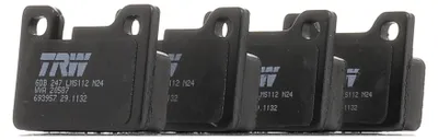 Produktbild von TRW Bremsbeläge Satz Hinten für BMW 3 Limousine (E21) GDB247