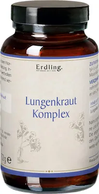 Produktbild von Lungenkraut Komplex MSM NAC vegan Kapseln Erdling 120 St