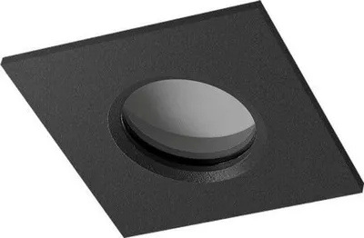 Image de Luminaire encastré AZzardo (AZ4230) spot IKA SQUARE, GU10, IP65, noir