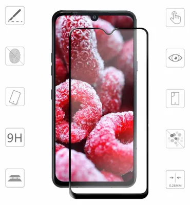 Produktbild von Für ZTE Blade A72 5G 3D Display Full LCD H9 Hart Glas Folie Panzer Seiten Neu