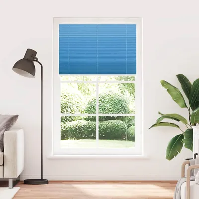 Obrázok produktu pre vidaXL Plisovaná roleta modrá 120x200 cm šírka látky 119,4 cm polyester