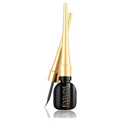 Obrázek produktu pro Eveline Cosmetics Celebrities Eyeliner Wodoodporna konturówka do oczu Black, 1 sztuka
