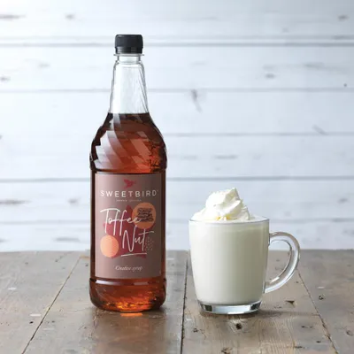Image de Sirop de café Sweetbird Toffee Nut, 1 l