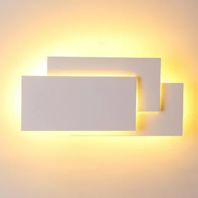 Produktbild von LED Innen-Wandleuchte weiß Rechtecke 12W 1560 Lumen warmweiß 3000K IP20