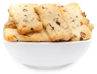 Produktbild von CrackersCompany Reis-Nuss-Cookies (Rice Nutcookies), Vorratspackung 4 kg