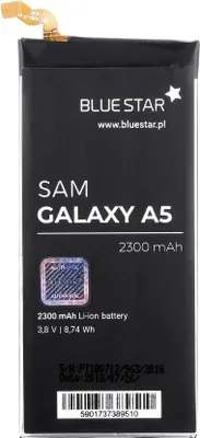 Obrázek produktu pro Bluestar náhradní baterie kompatibilní s výměnnou baterií Samsung Galaxy A5 2300 mAh Accu A500F