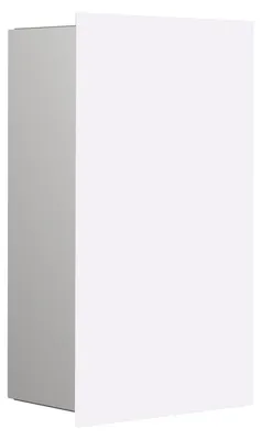 Immagine prodotto di emco asis modules pure : collecteur de déchets modèle encastré, façade en verre, 250 x 436 mm, 975528413, 975528413