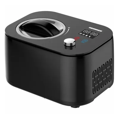 Produktbild von Heinner IceDelight Eismaschine 100 W, 1 L, Kompressor, LED-Display, Touchbedienung, Schwarz