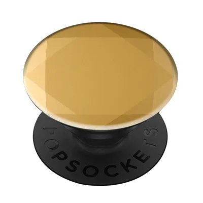 Obrázok produktu pre PopSockets Metallic Diamond Medallion Gold, Čítačka e-kníh, Mobilný telefón / smartfón, Tablet/UMPC, Pasívny držiak, Auto, Vnútorný, Vonkajší, Zlato
