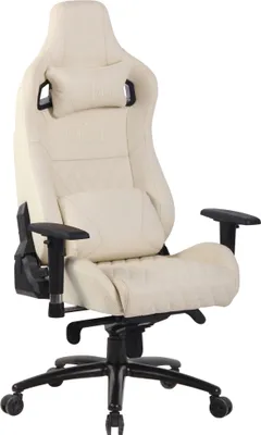 Produktbild von Bürostuhl HLO-CP53 Echtleder  creme