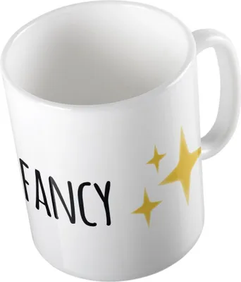 Produktbild von Huuraa Kaffeetasse Fancy Emoji Geschenk Tasse Weiß 330ml Fancy Emoji Präsent