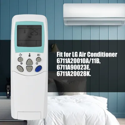 Zdjęcie produktu dla Pilot zdalnego sterowania z wyświetlaczem ABS-LCD jako zamiennik do klimatyzatora LG 6711A20010A