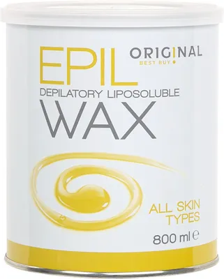 Produktbild von Lauwarmes Wachs Depilatory Liposoluble Wax gelb 800 ml