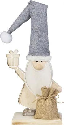 Produktbild von Wichtel mit Geschenkesack - ca. 15 x 7 x 53 cm
