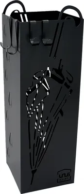 Produktbild von UNUS® Regenschirmständer Regenschirme Wasserauffangschale 4 Haken 15,7x15,7x49cm