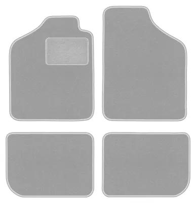 Immagine prodotto di Tappetini in moquette per Fiat Uno 1983-2001 (hatchback) – set 4 pezzi, grigi, su misura – Wielganizator OSLO