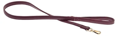Produktbild von FERRIBIELLA Strapazierfähige Hundeleine aus Leder mit sicherem Griff - Bordeaux / S