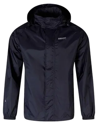 Productafbeelding van Minoti - Waterdichte jas voor heren, geschikt om op te vouwen, gevoerd met fleece, model MN785 (maat S) (blauw)