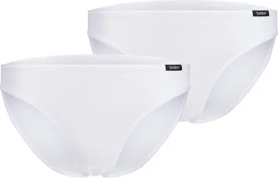Produktbild von Skiny Damen Rioslip Baumwolle Essentials 2-Pack white - Größe 36