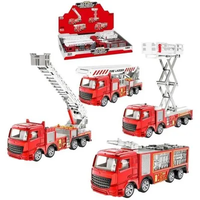 Produktbild von Metalowy wóz strażacki MIX 16 cm