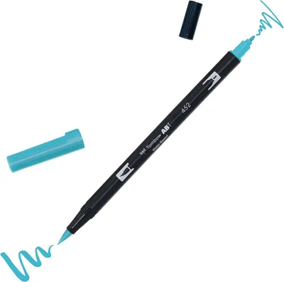 Produktbild von Tombow ABT 452 Dual Pinselstift - Prozessblau