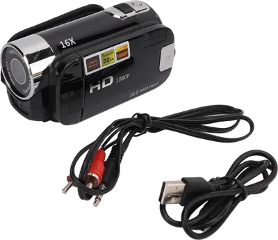Obrázok produktu pre Videokamera Full HD rekordér 270° rotácia 2,7" farebný displej 16x zoom Digitálna videokamera