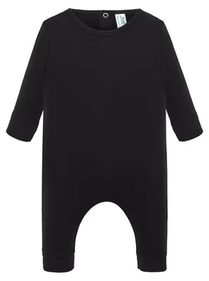 Productafbeelding van JHK - Babyromper met lange mouwen, model LT5247 (maat 74) (zwart)