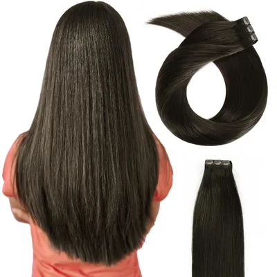 Zdjęcie produktu dla Włosy naturalne Clip-in 50 cm 100% Remy proste doczepiane 160 g kolor #4B
