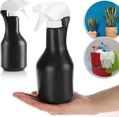 Image de 3 pulvérisateurs pour fleurs de 0,5 l, couleur anthracite