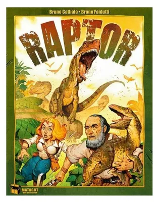 Produktbild von Raptor (Edizione multilingua) – Brettspiel – Matagot – 2 Spieler – 10+