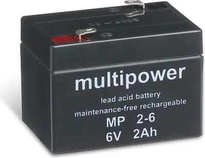 Produktbild von Powery Bleiakku (multipower) MP2-6