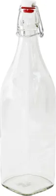 Produktbild von Bormioli Rocco Drahtbügelflasche Swing Bott 1 l, 6 x Flaschen Saftflasche 58306