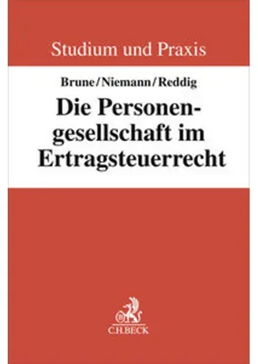 Zdjęcie produktu dla Die Personengesellschaft im Ertragsteuerrecht