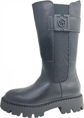 Image de Chaussures de ville pour femmes Tom Tailor, bottines, fermeture éclair, noir, style décontracté