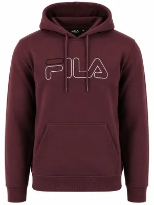 Produktbild von XL|FILA "Zack" Retro Hoodie Herren Kapuzen Sweatshirt LMSPM008-Tawny-Port