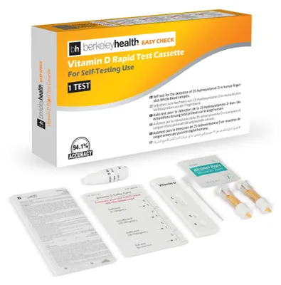 Vitamin-D-Schnelltestkit – Heimtest auf Mangel, 1 Packung